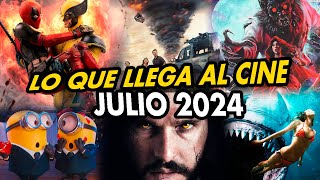 ESTRENOS de CINE JULIO 2024 Películas en CARTELERA [upl. by Acisey]