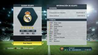 FIFA 14  Modo carrera manager en PS4 ¿Objetivo quotLa décimaquot Ep1 [upl. by Malamut]