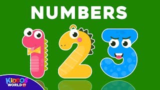 Numbers for Kids  learn to count  learn numbers [upl. by Dannon]