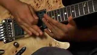 Herman Li Guitar lesson part 7 natural harmonics [upl. by Joshua799]