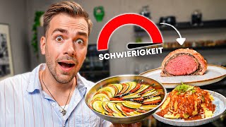 Ein Tag nur die SCHWIERIGSTEN Gerichte kochen 👨🏻‍🍳🥵 [upl. by Mizuki]