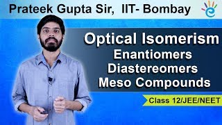 Isomerism  Enantiomers  Meso Compounds  Diastereomers  Stereo Isomers  Organic Chemistry eSaral [upl. by Buyse541]