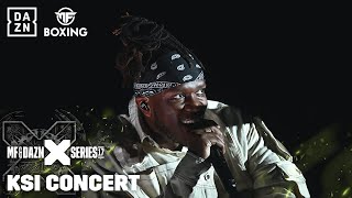 KSI’s Stunning First DAZN X Series 17 Concert [upl. by Moyna]