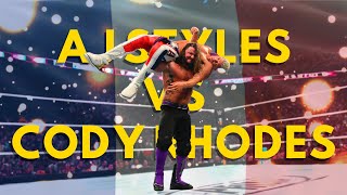 Cody Rhodes vs AJ Styles WWE Backlash France 2024 Match Highlights [upl. by Toolis]