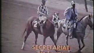 SECRETARIAT  1973 Belmont Stakes  Part 3 CBS [upl. by Marvin]