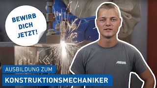 Jetzt deine Zukunft sichern  Ausbildung zum Konstruktionsmechaniker mw bei ABUS Kransysteme [upl. by Tova]