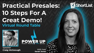 Practical Presales 10 Steps For A Great Demo [upl. by Dahle]