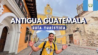 ANTIGUA GUATEMALA  ¿Que LUGARES Visitar  ¡PUEBLO MÁGICO 🇬🇹😳 [upl. by Ummersen]