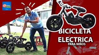 BICICLETA ELECTRICA Y MOTOS PARA NIÑOS DE MUY BUENA CALIDAD [upl. by Mapel722]