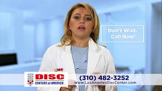 Back Pain Treatment Alternative at Los Angeles Disc Center [upl. by Gertrud566]