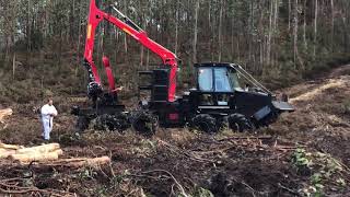 Forwarder Noe remote control driving [upl. by Inek]