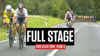 FULL STAGE Czech Tour 2024 Stage 4 [upl. by Ahsiken]