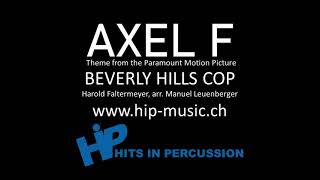 AXEL F from BEVERLY HILLS COP  Harold Faltermeyer Percussion Ensemble arr Manuel Leuenberger [upl. by Nevsa]