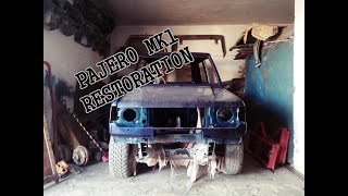 Mitsubishi Pajero MK1 Restoration Episode 8 [upl. by Shelah]