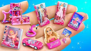 Miniature Dolls and Toys for Barbie  30 Ideas for LOL [upl. by Linskey]