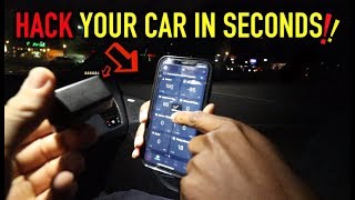 HOW TO HACK YOUR CAR IN SECONDS WITH nonda ZUS Vehicle Health Monitor Bluetooth OBD2 Car Code Reader [upl. by Guinn]