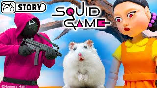 HAMSTER SQUID GAME  All Challenges 🔴🟢 Homura Ham [upl. by Nosyerg]