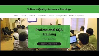 SQA Course Overview  Promoting video way back in 2K16 SQA Course sqa testing sqacourse ytshort [upl. by Longtin]