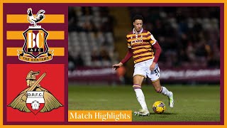 MATCH HIGHLIGHTS Bradford City v Doncaster Rovers [upl. by Lenneuq]