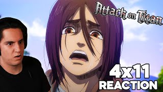 Deceiver  Attack on Titan Season 4 Ep 11 REACTION [upl. by Nnewg]