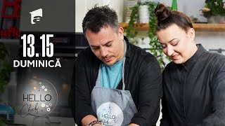 Răzvan Fodor și chef Roxana Blenche gătesc pate de casă la Hello Chef [upl. by Eednac]