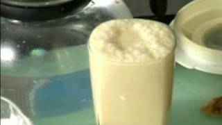 How to Make a Sapodilla Lassi  How to Serve a Sapodilla Lassi [upl. by Yraht]