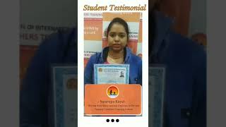 Students Testimonial  Institute of International Teachers Training [upl. by Llerdnad618]