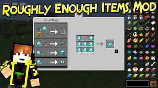 Roughly Enough Items Mod  Recetas Creativo Y Mas  Fabric  Minecraft 114 – 1141Review Español [upl. by Anoj]