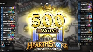 Hearthstone  Paladin Wild Mode Rank 500 Win  Türkçe  Full HD [upl. by Ssenav688]