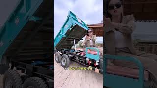 Heavy duty engineering five wheel electric tricycle full of power good quality tricycle part253 [upl. by Noskcaj]