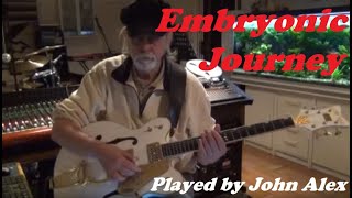 🎸 Embryonic Journey  Jorma Kaukonen  electric guitar cover [upl. by Rukna]