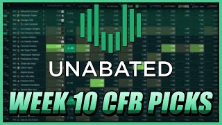 Week 10 Underdog Fantasy College Football Pick’em  NFL amp NCAA Values [upl. by Karlee673]