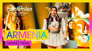 LADANIVA  Jako LIVE  Armenia  Grand Final  Eurovision 2024 [upl. by Nylyak]