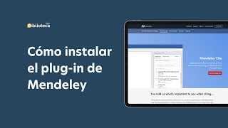 Instala Mendeley en Word ⏰ [upl. by Rosemare]