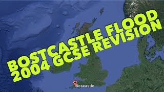 Bostcastle Flood 2004 GCSE Case study [upl. by Acinomad]