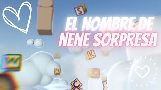 Nombre de nene sorpresa [upl. by Armillas913]