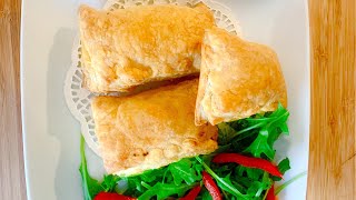 Haitian Patty Recipe  Pâté Ayisyen  Koman pou fè pate feuilleté byen fasil [upl. by Ditzel]