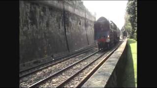 71000 Duke of Gloucester Light Engine Move Bishops Lydeard  Bury ELR Sydney Gardens 12042010 [upl. by Beebe481]