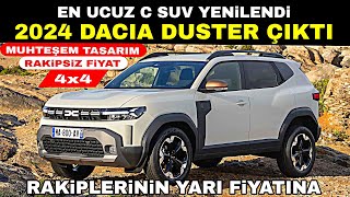 2024 MODEL YENİ DACIA DUSTER ÇIKTI MUHTEŞEM TASARIM RAKİPSİZ FİYAT 4X4 DACIA DUSTER YENİLENDİ [upl. by Gone573]