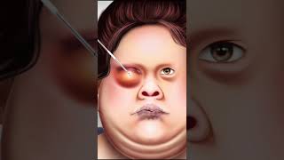 Eyelid treatment shots trending asmr animation [upl. by Lessur846]