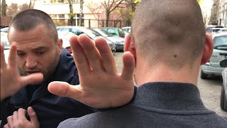 Krav Maga Obrona Przed Uderzeniem Głową [upl. by Janella]