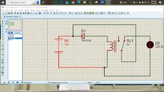 How to make a easy Over voltage Protection circuit in Proteus 8 software with simulation [upl. by Lutim922]