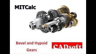 MITCalc English  Bevel and Hypoid Gears Calculation SolidWorks [upl. by Inahs]