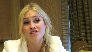 Claire Holt Talks THE ORIGINALS [upl. by Sihunn]