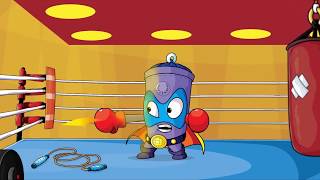 ⚡SUPERTHINGS EPISODES⚡ SuperZings Ep1 The Champ VS Pow Power⚡FULL episodesCARTOON SERIES for KIDS [upl. by Noffets]