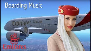 EMIRATES AIRLINES  UAE  AIRBUS A380800  Boarding Music [upl. by Moguel303]