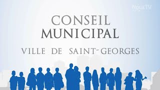 Conseil municipal Ville de SaintGeorges 9 septembre 2024 [upl. by Nnaarat]