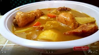 el SECRETO del SABOR Dominicano  Como preparar un sancocho  sancocho facil sancocho rapido [upl. by Baxie]