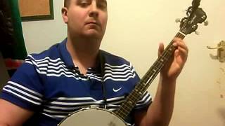 The Concertina Reel  Irish Tenor Banjo [upl. by Ahsitram992]