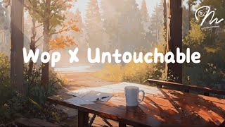 Wop X Untouchable Lyrics 抖音Tiktok version [upl. by Icram670]